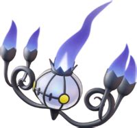 mega chandelure|bulbapedia chandelure.